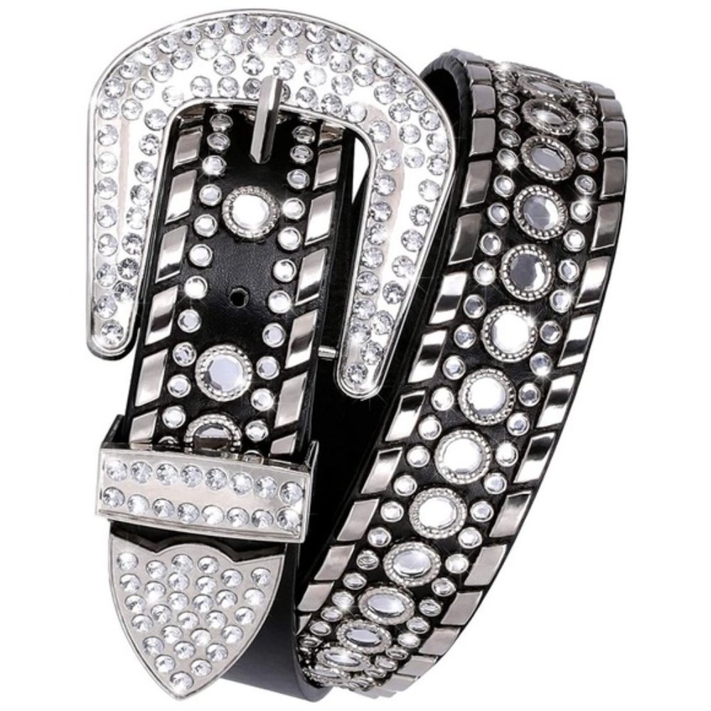 NEW! Women Rhinestones  Cowgirl Western Bling Belt